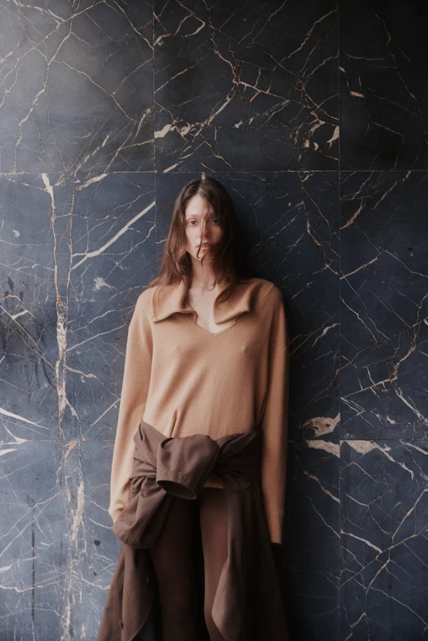 Cruise jumper in beige