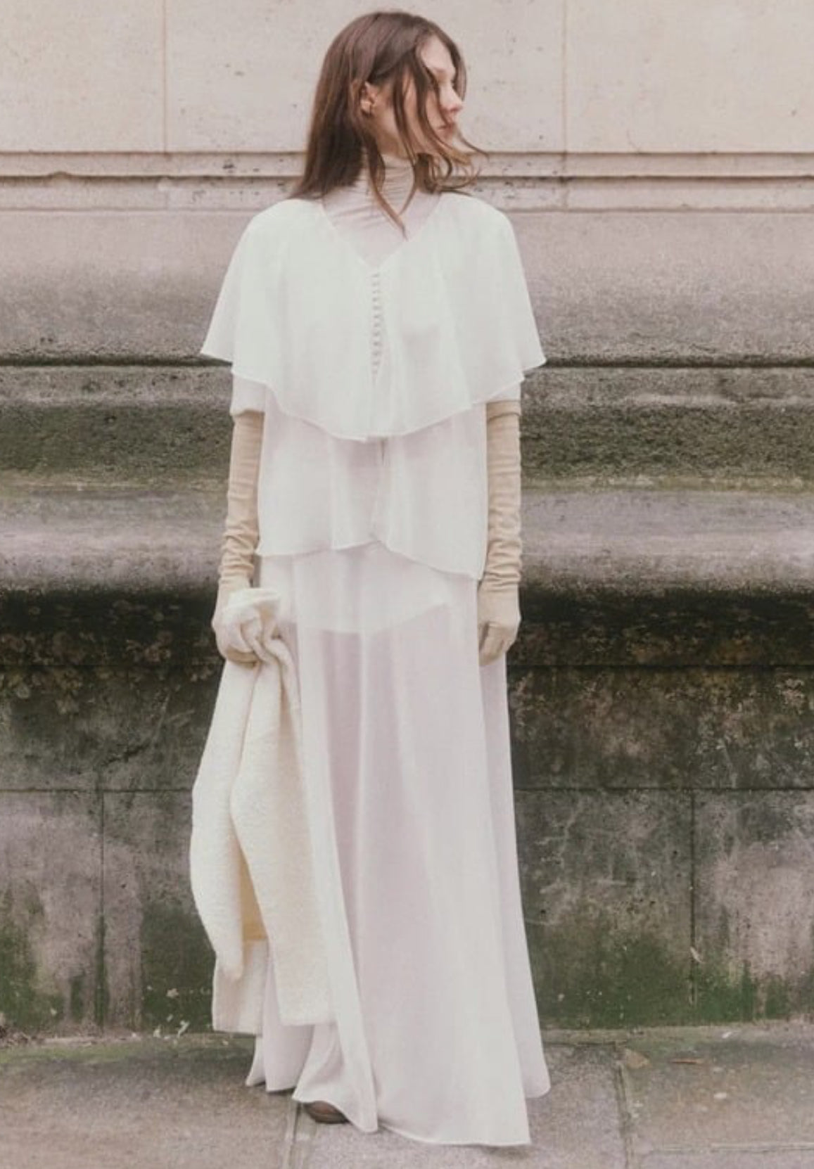 Chiffon skirt