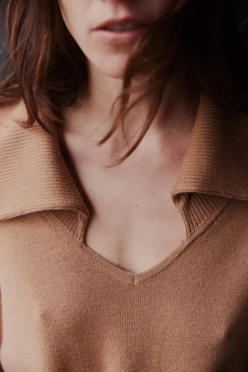 Cruise jumper in beige