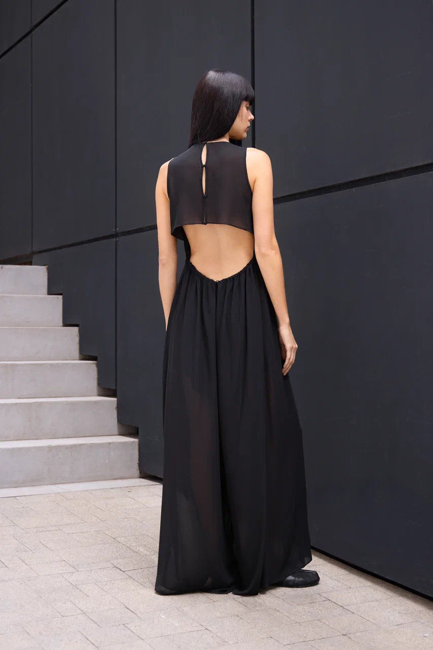 Foam jumpsuit long