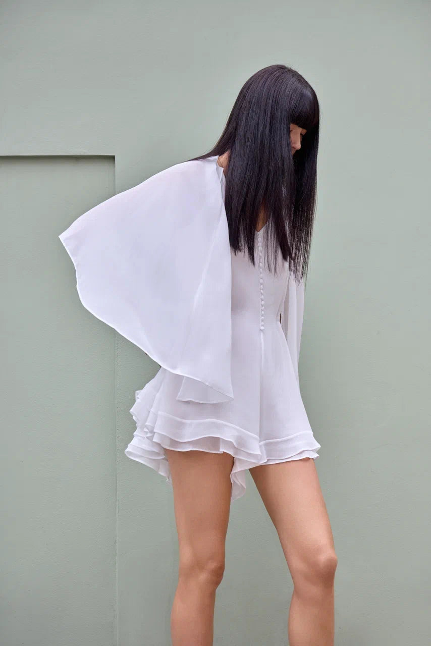 Foam jumpsuit mini