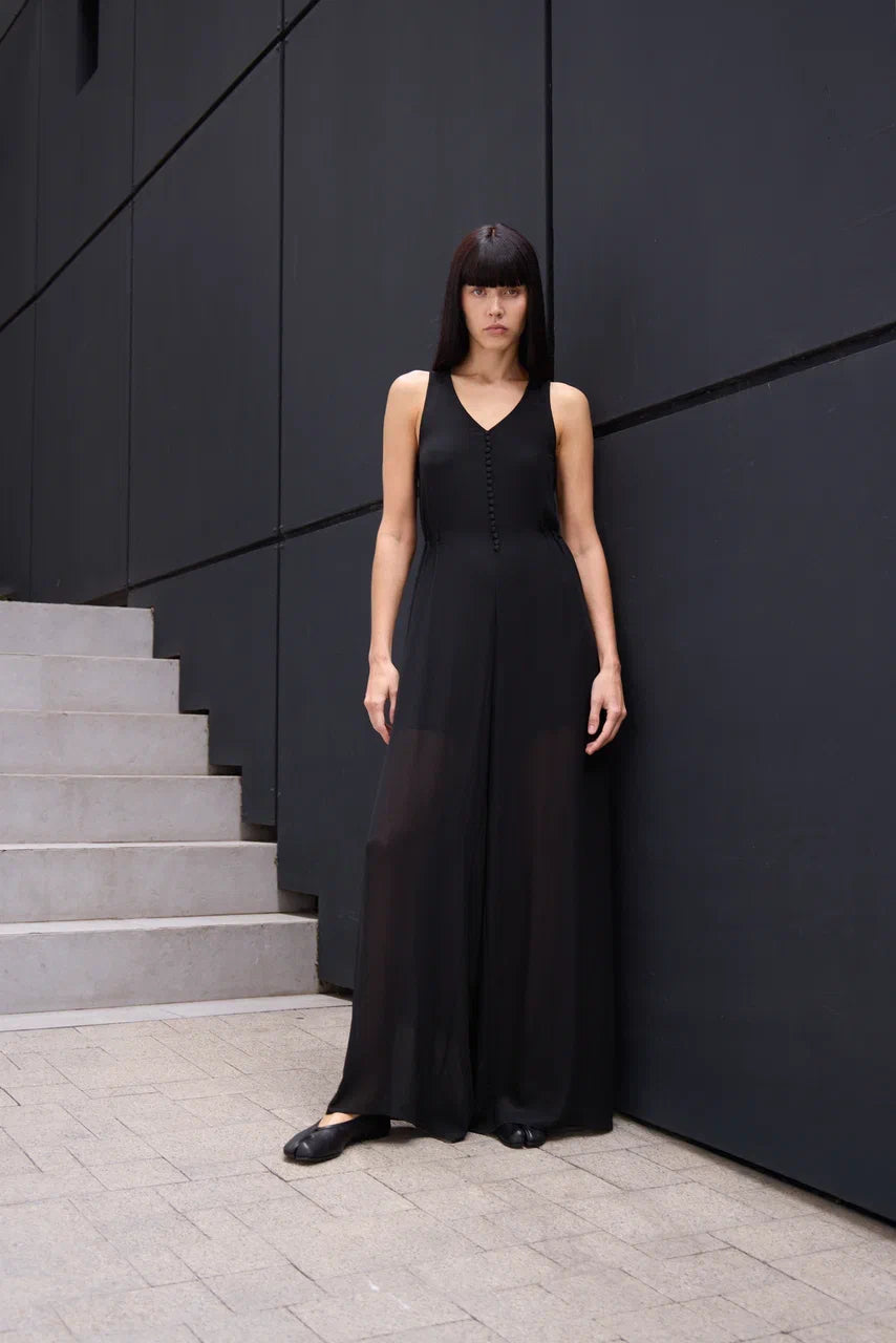 Foam jumpsuit long