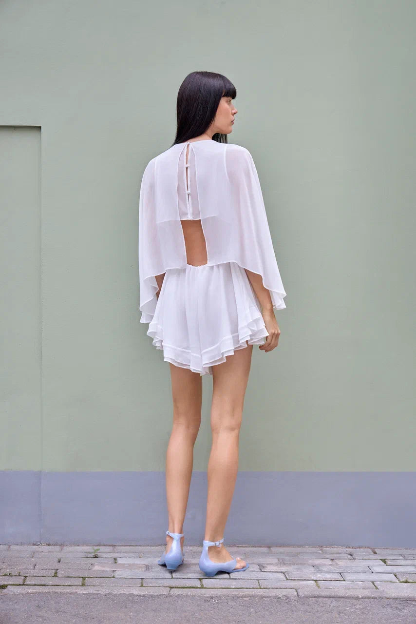 Foam jumpsuit mini