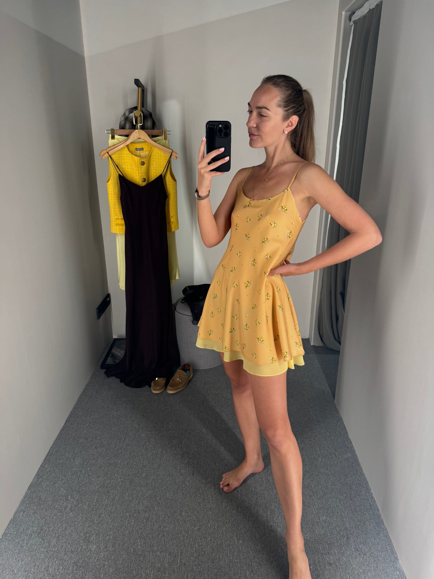 Volley dress lemons