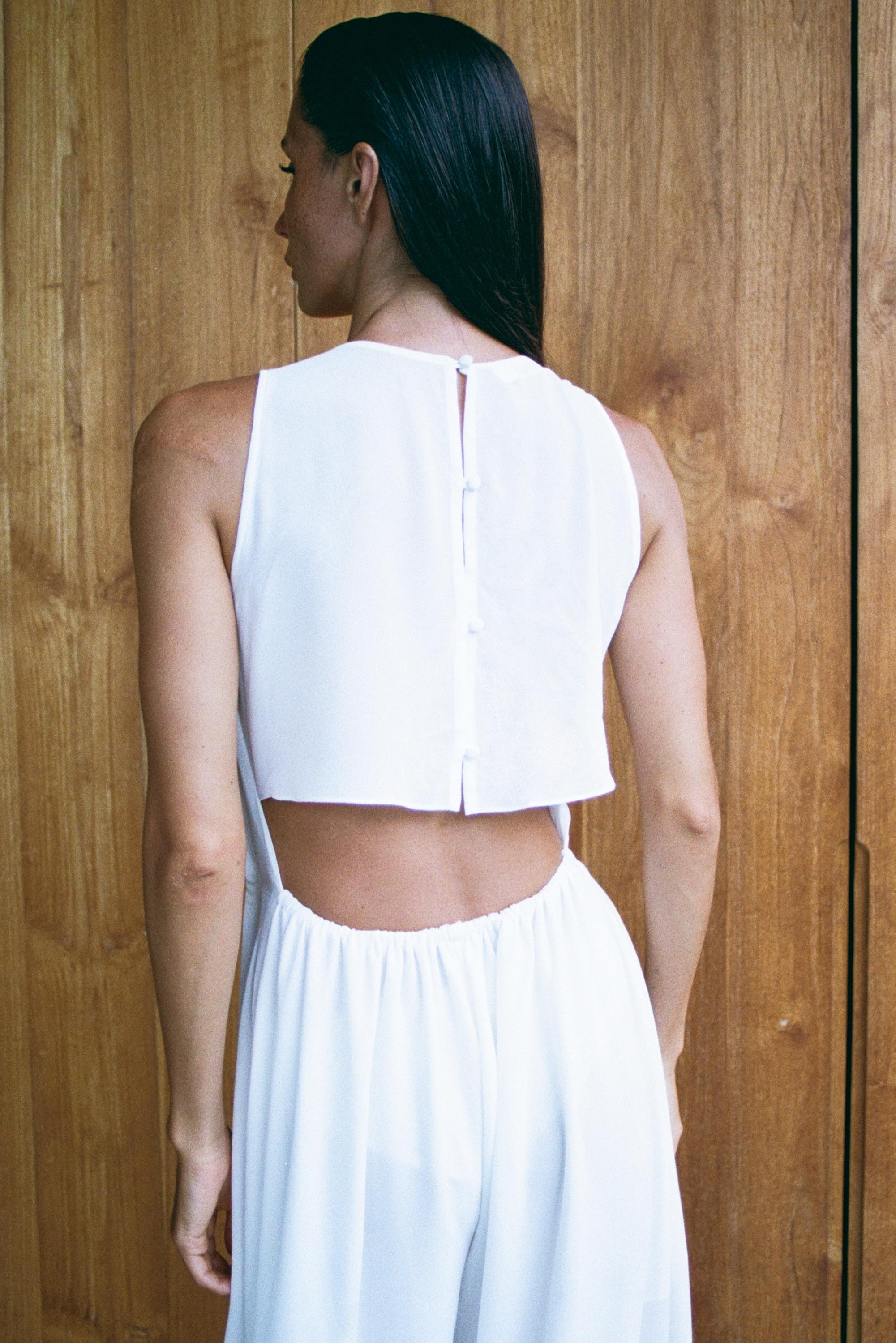 Foam jumpsuit long