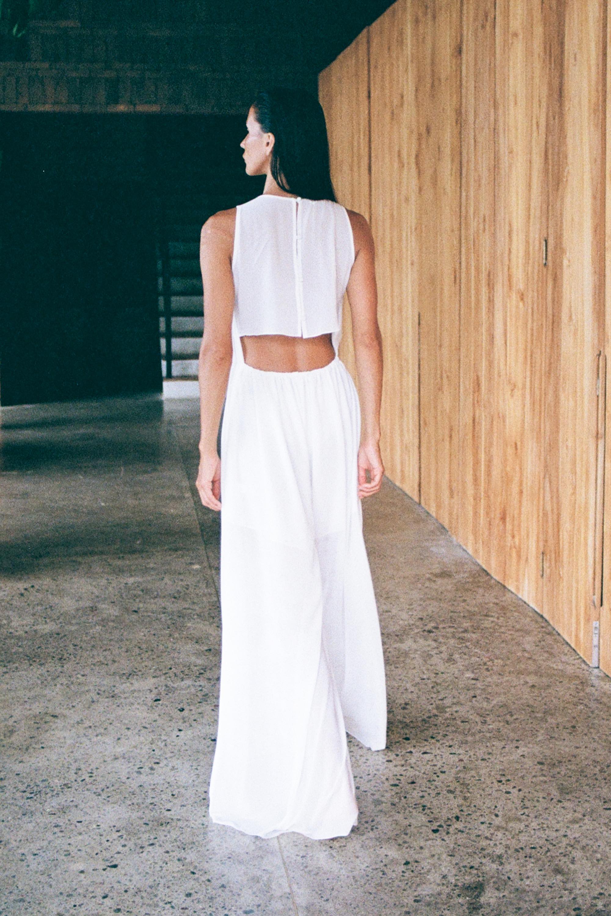 Foam jumpsuit long